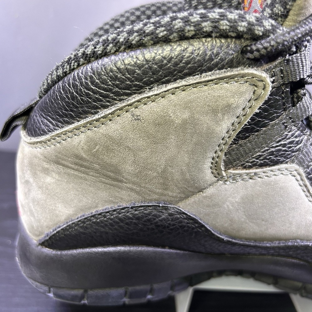 Nike Air Jordan 10 Retro Shadow 2018 Release Men's 11 Dark Gray Black 310805-002 - Picture 12 of 16
